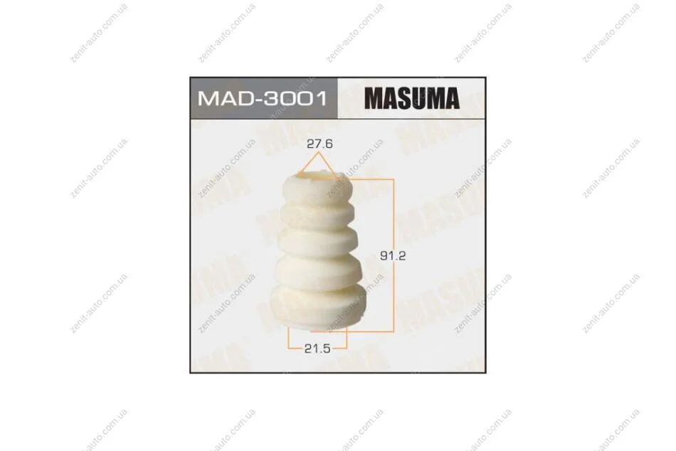 Відбійник амортизатора переднього Mitsubishi Eclipse Cross (17-), Outlander (12-) (MAD-3001) MASUMA MAD3001 (фото 1)