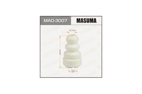 Отбойник 15.2х16.7х84, MITSUBISHI LANCER 2002-2008, OUTLANDER / CU5W (MAD-3007) MASUMA MAD3007
