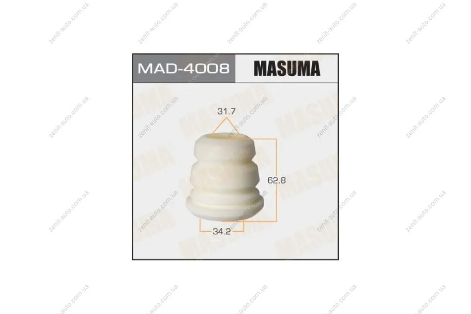 Відбійник амортизатора 34.2x31.7x62.8, MAZDA 3/BK1 (MAD4008) MASUMA 'MAD4008 (фото 1)