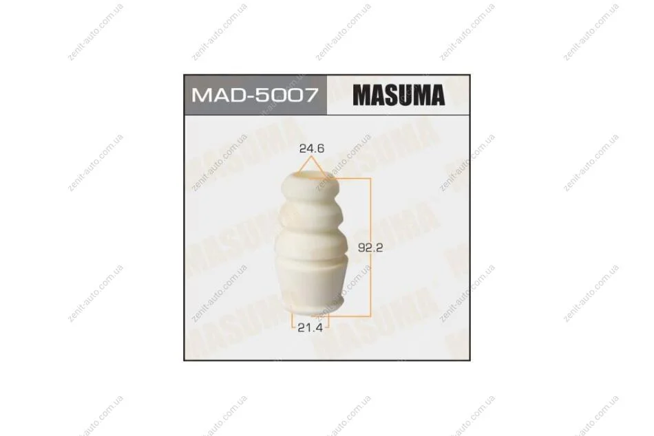 Отбойник амортизатора 21.4x24.6x92.2, Honda FIT / GD1, GD3 (MAD5007) MASUMA 'MAD5007 (фото 1)