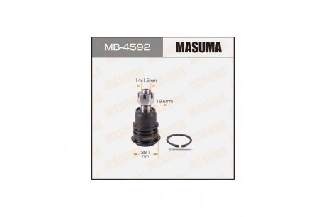Опора кульова Nissan Almera Classic (06-12) (MB-4592) MASUMA MB4592 (фото 1)