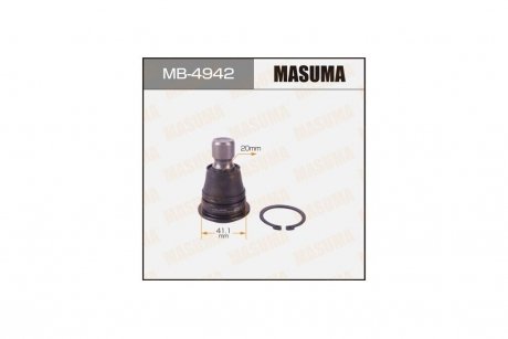 Опора шаровая рычага переднего Nissan Qashqai, X-Trail (06-) (MB-4942) MASUMA MB4942 (фото 1)