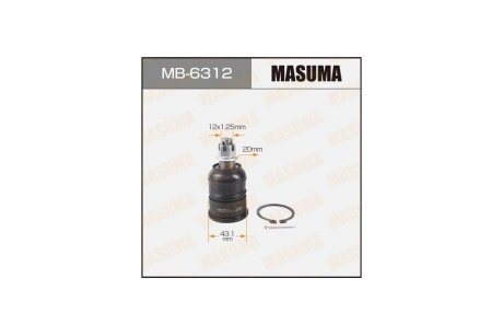 Опора шаровая MASUMA MB6312