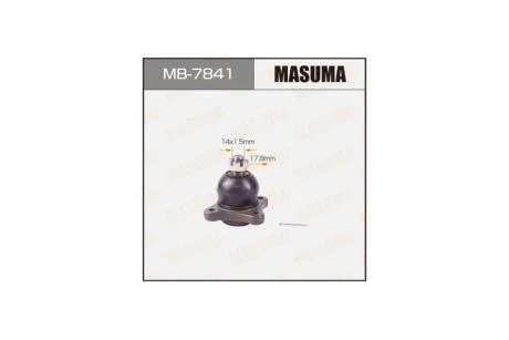 Опора шаровая переднего верхнего рычага Mitsubishi L200 (05-16), Pajero (00-), Pajero Sport (08-15) (MB-7841) MASUMA MB7841