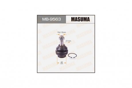 Опора шаровая MASUMA MB9563 (фото 1)