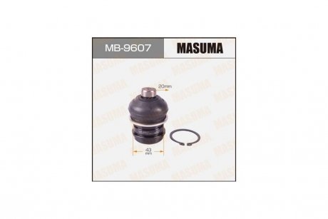 Опора шаровая переднего рычага Mitsubishi Grandis (04-10) (MB-9607) MASUMA MB9607 (фото 1)