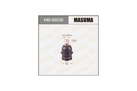 Опора кульова заднього поперечного важеля Mitsubishi Pajero (06-) (MB-9608) MASUMA MB9608