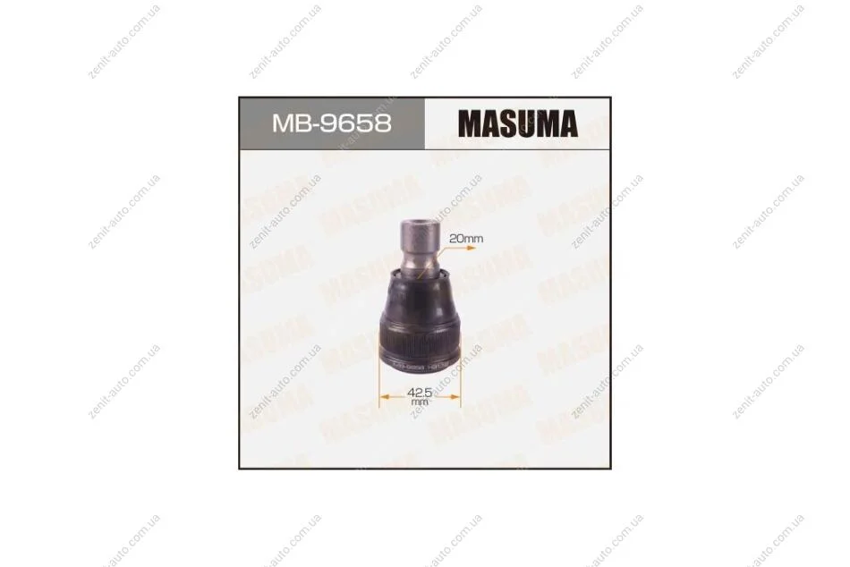 Опора кульова переднього важеля Mazda CX-5 (11-), 3 (12-16) (MB-9658) MASUMA MB9658 (фото 1)