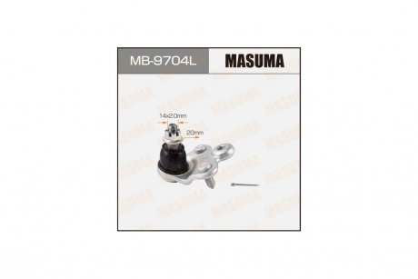 Опора шаровая MASUMA MB9704L (фото 1)