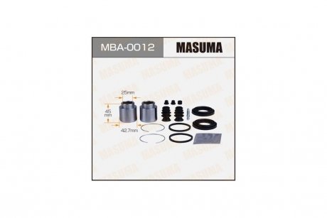 Ремкомплект супорту з поршнем d-42.7, 243908 передня (MBA-0012) MASUMA 'MBA-0012