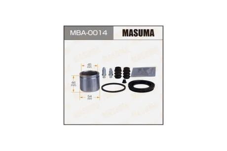 Ремкомплект супорту передня 254932 (MBA0014) MASUMA 'MBA0014