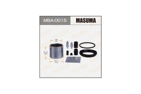 Ремкомплект суппорта передн 257929 (MBA0015) MASUMA 'MBA0015