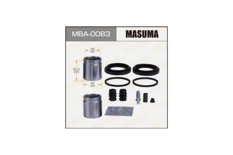 Ремкомплект суппорта (MBA-0083) MASUMA MBA0083