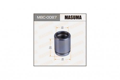 Поршень супорта d-38 P384805 задній (MBC-0087) MASUMA MBC0087