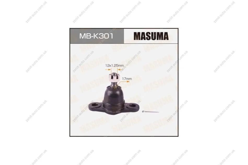 Опора шаровая передняя HYUNDAI KIA (MB-K301) MASUMA MBK301 (фото 1)