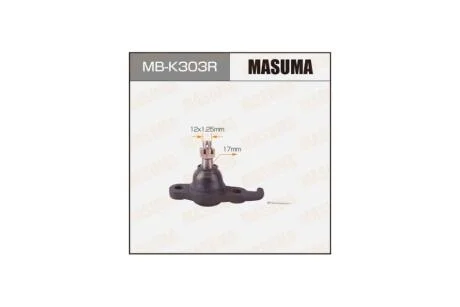 Опора шаровая прав передн HYUNDAI, KIA (MBK303R) MASUMA 'MBK303R