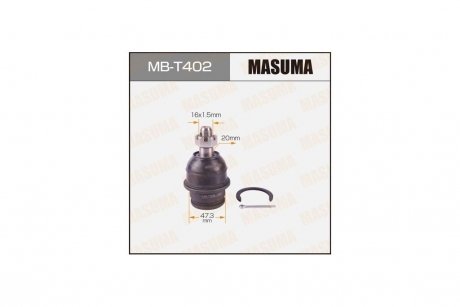 Опора шаровая (MB-T402) MASUMA MBT402 (фото 1)