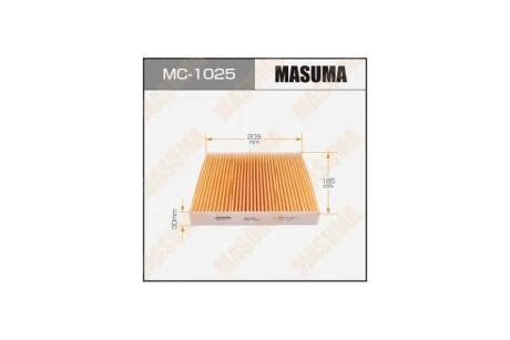 Фильтр салона SUZUKI SX4 (MC-1025) MASUMA MC1025
