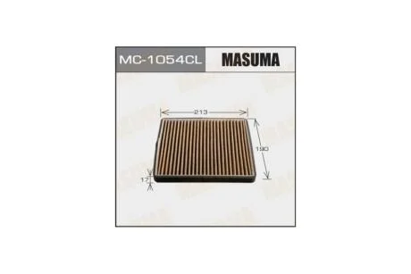 Фильтр салона AC-931 угольный (MC-1054CL) MASUMA MC1054CL