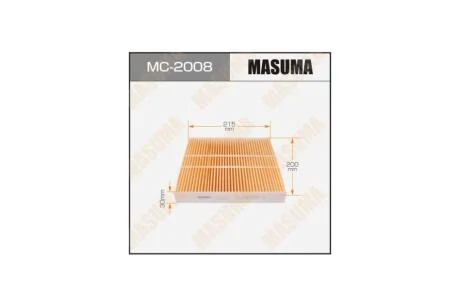 Фильтр салона (MC-2008) MASUMA MC2008