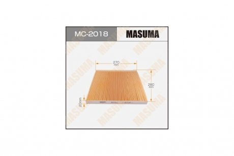 Фильтр салона NISSAN MURANO III (MC-2018) MASUMA MC2018 (фото 1)