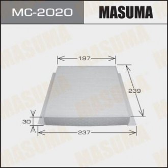 Фильтр салона HONDA CIVIC IX (12-17) MASUMA MC2020 (фото 1)