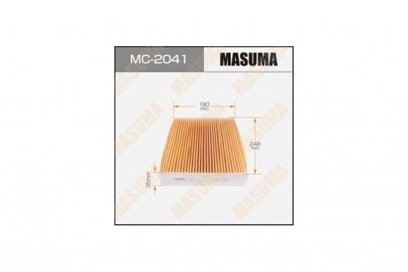 Фільтр салону (MC-2041) MASUMA MC2041 (фото 1)