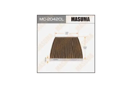 Фільтр салону (MC-2042CL) MASUMA MC2042CL