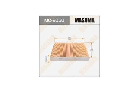Фильтр салона (MC-2050) MASUMA MC2050