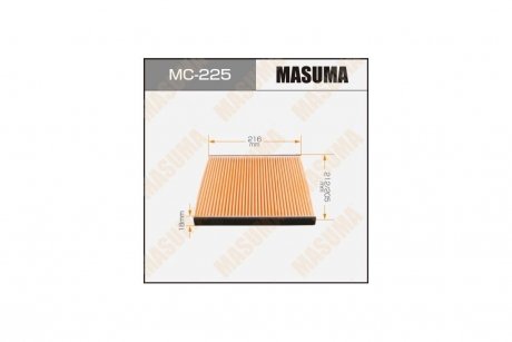 Фильтр салона AC-102E MASUMA MC225