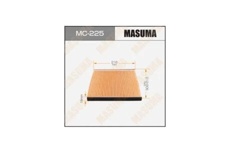 Фильтр салона AC-102E (MC-225) MASUMA MC225