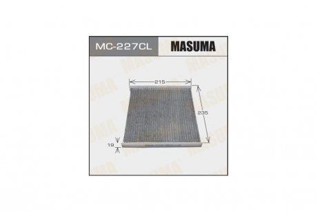 Фильтр салона угольный TOYOTA LAND_CRUISER 200 (07-17) (MC-227CL) MASUMA MC227CL (фото 1)