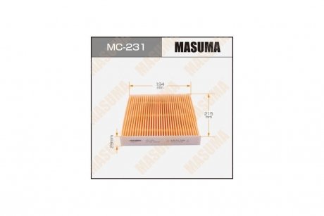 Фільтр салону (MC-231) MASUMA MC231