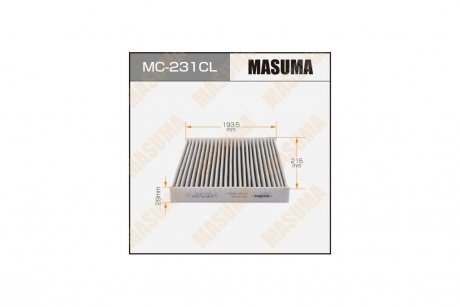 Фільтр салону (MC-231CL) MASUMA MC231CL