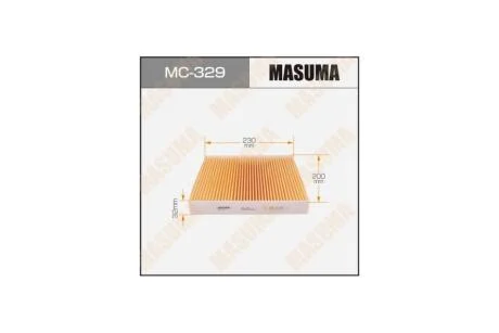 Фильтр салона AC-206E (MC-329) MASUMA MC329