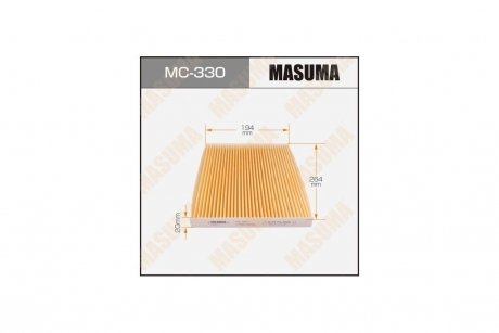 Фільтр салону AC-207E (MC-330) MASUMA MC330