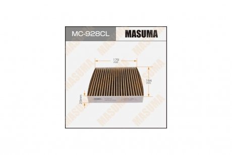 Фільтр салону AC-805 вугільний (MC-928CL) MASUMA MC928CL (фото 1)