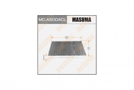 Фільтр салону вугільний FORD/ FIESTA/ V1400V1600 08- (MC-A5004CL) MASUMA MCA5004CL (фото 1)