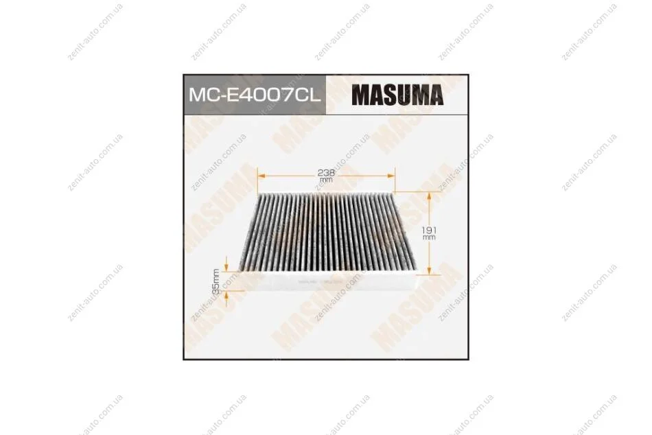 Фільтр салону (MC-E4007CL) MASUMA MCE4007CL (фото 1)