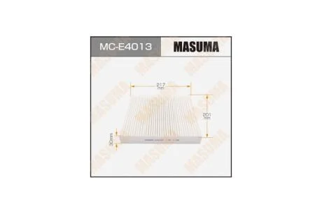 Фильтр салона PEUGEOT/ 4007/ V2200, V2400 07-MITSUBISHI ASX (MC-E4013) MASUMA MCE4013