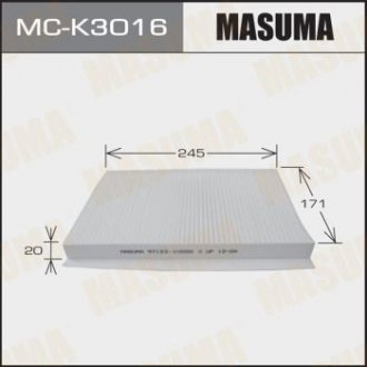 Фільтр салону AC9402 KIA/ CEED/ V1400 V1600 V2000 06- MASUMA MCK3016 (фото 1)