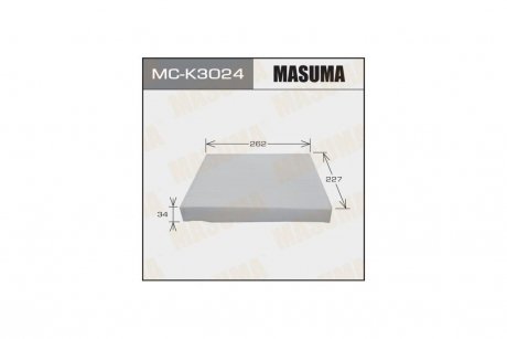 Фільтр салону (MC-K3024) MASUMA MCK3024 (фото 1)