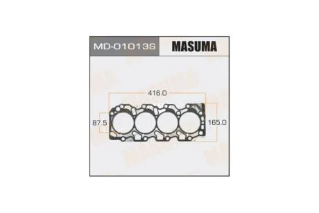 Прокладання ГБЦ (MD-01013S) MASUMA 'MD-01013S