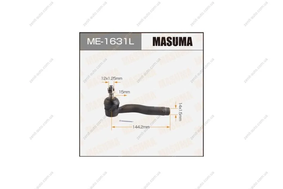 Наконечник кермовий (ME-1631L) MASUMA ME1631L (фото 1)