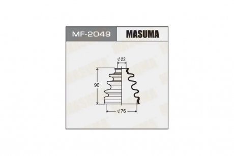 Пыльник ШРУСа наружного Honda CR-V (07-12) (MF-2049) MASUMA MF2049 (фото 1)