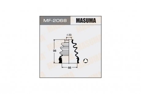 Пыльник ШРУСа внутреннего Mitsubishi Lancer (00-07) (MF-2068) MASUMA MF2068 (фото 1)