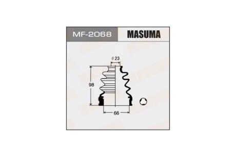 Пильовик ШРКШ внутрішнього Mitsubishi Lancer (00-07) (MF-2068) MASUMA MF2068