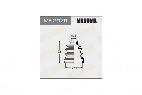 Пильовик ШРКШ зовнішнього Mazda 6 (02-12)/ Subaru Impreza (04-14) (MF-2079) MASUMA MF2079