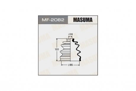 Пильовик ШРКШ внутрішнього Honda Civic (-00)/ Toyota Camry (-00) (MF-2082) MASUMA MF2082