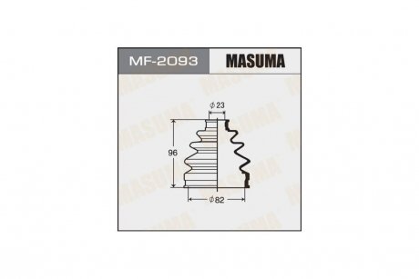 Пыльник ШРУСа наружного Nissan Primera (-01) (MF-2093) MASUMA MF2093 (фото 1)